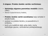 Strateginis prekės ženklo valdymas 20 puslapis