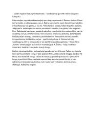 Kūrinio ekranizacija: skirtumai ir panašumai 2 puslapis