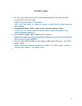 Norvegijos darbo rinkos politikos priemonių analizė 12 puslapis