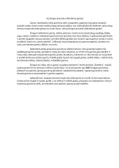 Samprotavimo rašinys: Ką žmogus praranda naikindamas gamtą?