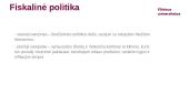 Valstybės fiskalinė politika (skaidrės) 3 puslapis
