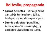 Bolševikų perversmas Rusijoje (skaidrės) 10 puslapis