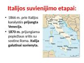 Italijos suvienijimas (skaidrės) 11 puslapis