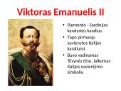 Italijos suvienijimas (skaidrės) 6 puslapis