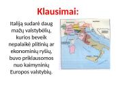 Italijos suvienijimas (skaidrės) 7 puslapis