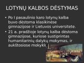 Lotynų kalbos atsiradimas 6 puslapis