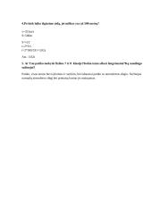 Fizikos 8 klasės metinis kontrolinis 2 puslapis