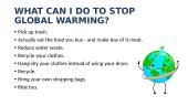 Global warming presentation 4 puslapis