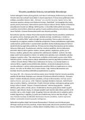 Tėvynės paveikslas lietuvių romantinėje literatūroje