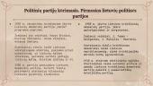 Lietuva spaudos draudimo laikotarpiu, politinių partijų kūrimasis, Didysis Vilniaus seimas 9 puslapis
