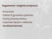 Rašinių rengimo metodai: užduočių pavyzdžiai ir mokinių darbų pavyzdžių analizė  12 puslapis