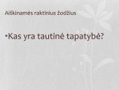 Rašinių rengimo metodai: užduočių pavyzdžiai ir mokinių darbų pavyzdžių analizė  5 puslapis