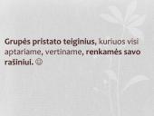 Rašinių rengimo metodai: užduočių pavyzdžiai ir mokinių darbų pavyzdžių analizė  8 puslapis