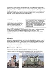 Postmodernizmo dailė ir architektūra 5 puslapis