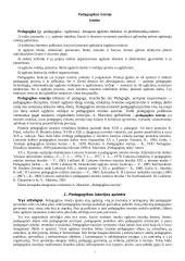 Pedagogikos istorijos įvadas