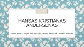 Hansas Kristianas Andersenas (skaidrės)