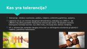 Tolerancija skaidrės 2 puslapis