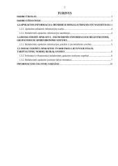 Praktinė informatika. Buhalterinė apskaita