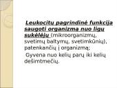 Limfinė sistema. Kraujas 11 puslapis