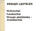 Limfinė sistema. Kraujas 6 puslapis