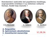 Švietimo epocha ir jos idėjos. Apšviestasis absoliutizmas 11 puslapis