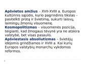 Švietimo epocha ir jos idėjos. Apšviestasis absoliutizmas 3 puslapis