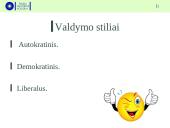 Valdymo stiliai ir metodai (skaidrės) 5 puslapis