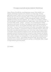 Žmogaus savirealizacijos reikšmė literatūroje