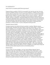 Kaip COVID-19 ir karantinas pakeitė lietuvių gyvenimus?  