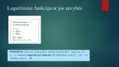 Logoritminės funkcijos 2 puslapis