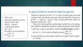 Logoritminės funkcijos 19 puslapis