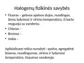 Halogenai (skaidrės) 8 puslapis