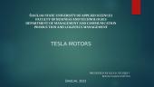 Tesla motors Presentation
