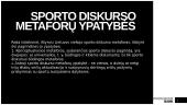 Sporto diskurso konceptualiosios metaforos 