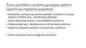 Mąstymo ypatumai bei klinikinis mąstymo vertinimas 7 puslapis