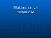 Elektros srovė skaidrės 20 puslapis