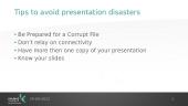 How to avoid disasters during presentations 4 puslapis