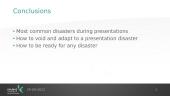 How to avoid disasters during presentations 7 puslapis