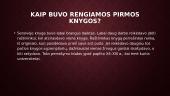 Kaip atsirado pirmosios knygos? 3 puslapis