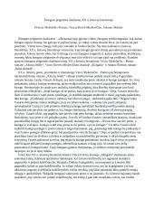 Žmogaus prigimties dualizmas XX a. lietuvių literatūroje (kalbėjimas)