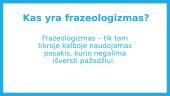 Frazeologizmai apie saulę 2 puslapis