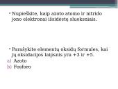 Chemijos kartojimas: azotas ir fosforas 5 puslapis