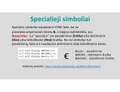 Hyper Text Markup Language (HTML) 17 puslapis