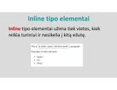 Hyper Text Markup Language (HTML) 19 puslapis
