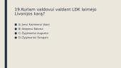 Europos ir LDK visuomenės kaita  XVI-XVII a. vid. testas su atsakymais 19 puslapis