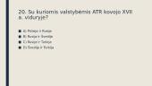 Europos ir LDK visuomenės kaita  XVI-XVII a. vid. testas su atsakymais 20 puslapis