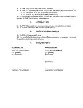 Automobilio nuomos sutartis tarp fizinio asmens ir įmonės 2 puslapis