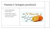 Vitaminas C skaidrės 3 puslapis