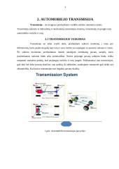 Automobiliu transmisijos sandara 3 puslapis