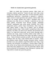 Meilė ne visada daro gyvenimą geresnį